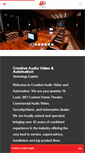 Mobile Screenshot of creativeavandautomation.com